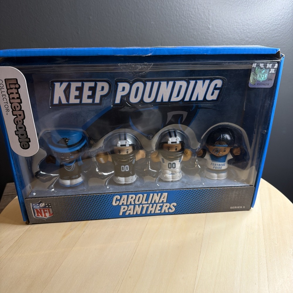 Fisher-Price Little People Collector NFL Carolina Panthers Series 1 Set